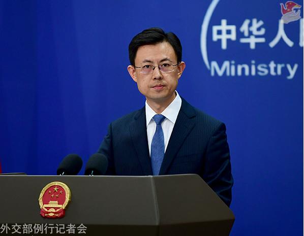 外交部发言人郭嘉昆 资料图 图源:外交部网站